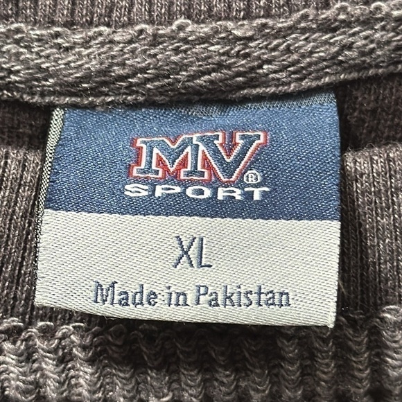 Dark Gray Corduroy Unisex Sweatshirt Size XL - Picture 5 of 7